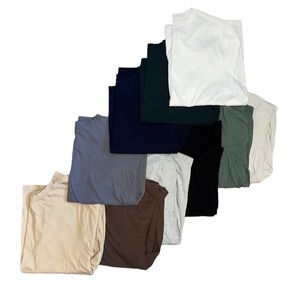 H&M 10-pack Regular Fit Crew Neck Shirts